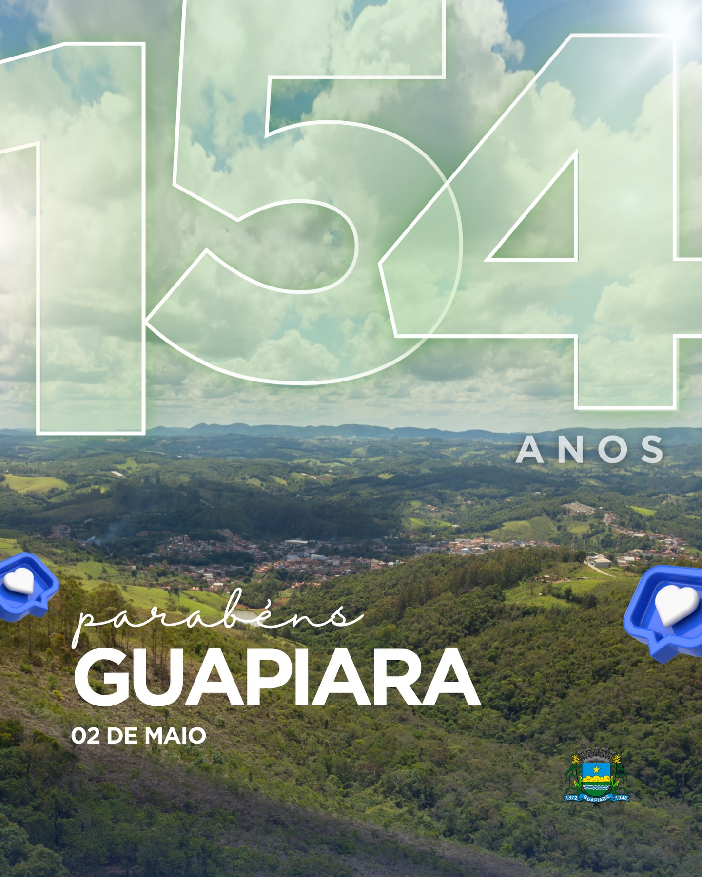 Post do instagram da Prefeitura de Mandirituba