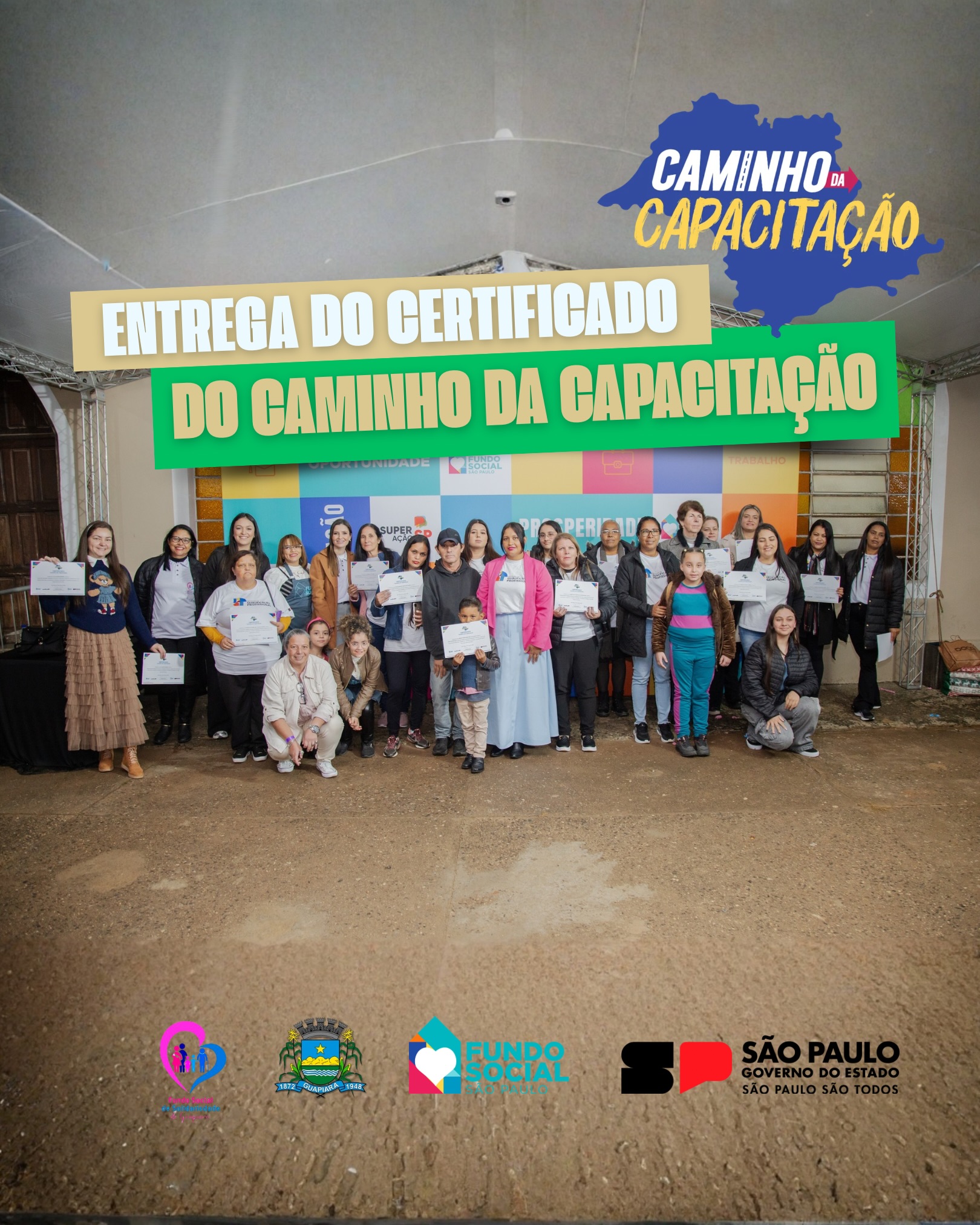 Post do instagram da Prefeitura de Mandirituba